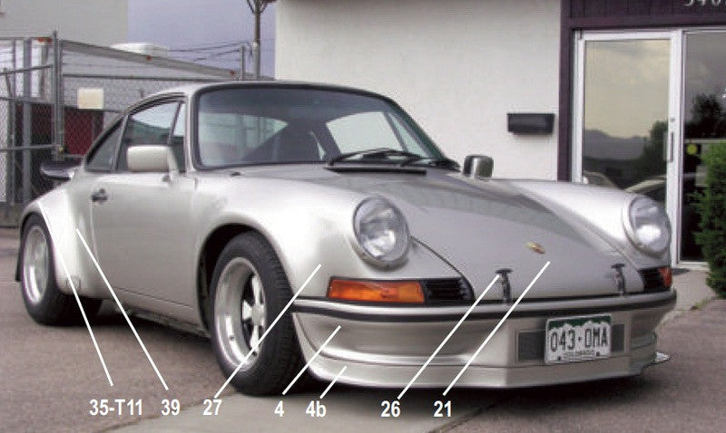 Porsche 911 RSR '73 Type Body Kit