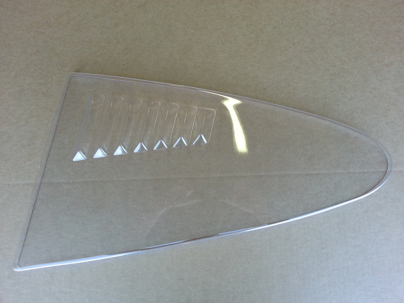 911R Louvered Quarter Window No Drip Pan
