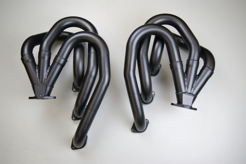 Porsche 911 European Racing Headers for 911 3.4 - 3.8 liter Motors with Street Adaptor - Bexco Automotive