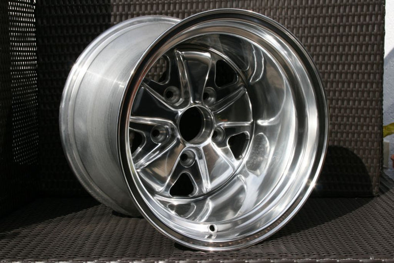 Porsche 911 11x15 Fuchs-Style Wheel - Fully Polished