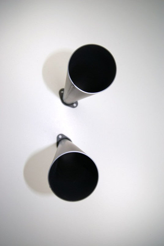 Porsche 911 "European Racing Headers" Megaphones 13" (Plain No Cookie Cutters)