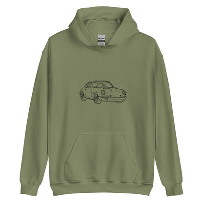 1967 Porsche 911R Hand Drawn Sweatshirt - Bexco Automotive