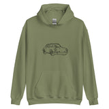 1967 Porsche 911R Hand Drawn Sweatshirt - Bexco Automotive